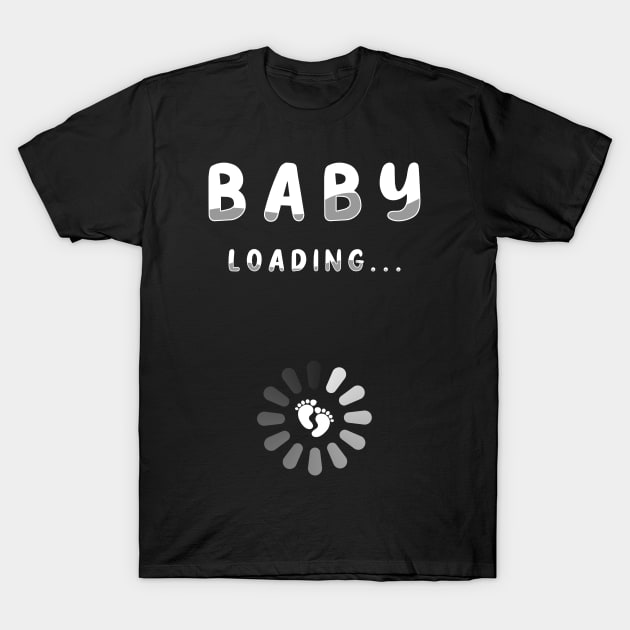 Baby Loading T-Shirt by Cooldruck